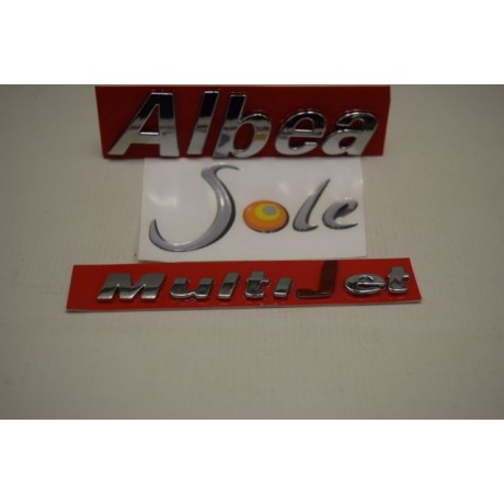 Bagaj Kapağı Albea Sole ve Multijet Yazısı Kırmızı J li
